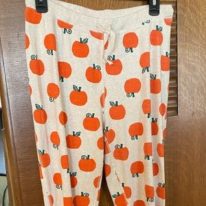 NWOT HANNA ANDERSON PUMPKIN PJ/LOUNGE PANTS. Sz M